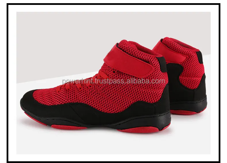 Best Selling Professional Bodybuilding Gym Sport Sneaker Training Boxing Boot Boxing Wrestling Shoe Fighting Weightlift