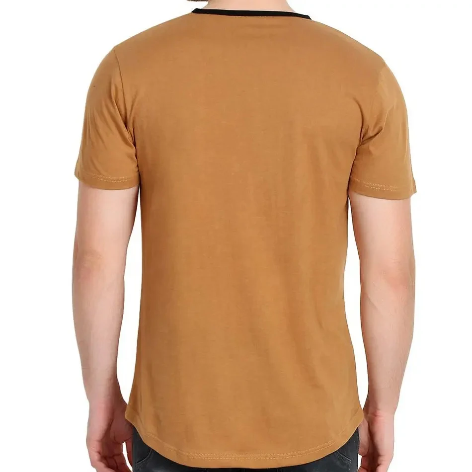 T Shirt Wholesale Mens Plain Men Short Sleeve T-shirt 100 % Cotton Single Casual Adult Blank Tshirt 100% Cotton Round Neck