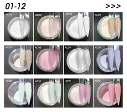 Custom Private Label 152 Colors Dipping Acrylic Powder Wholesale Private LOGO Nail Dipping Nail Acrylic Powder
