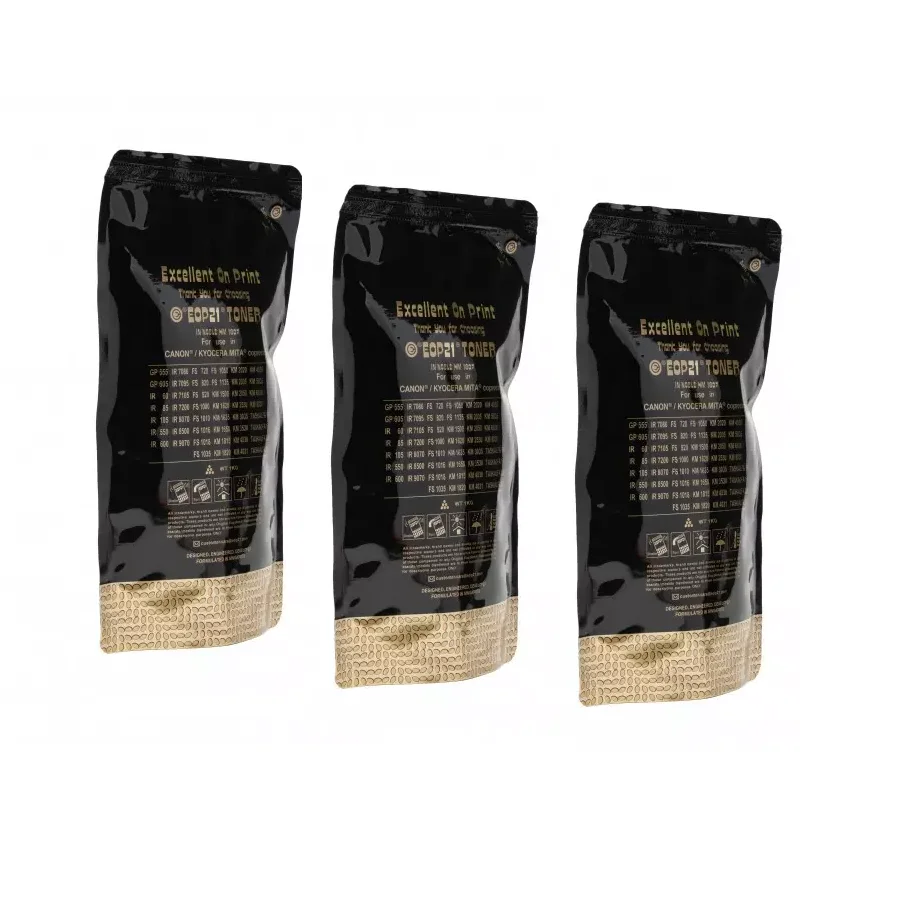 1 KG Bag Compatible KC/Canon Toner Powder Printer Copier IR 550/600/7086 FS 720/820/920 KM 6030/8030/3050/5035 Black Photocopier