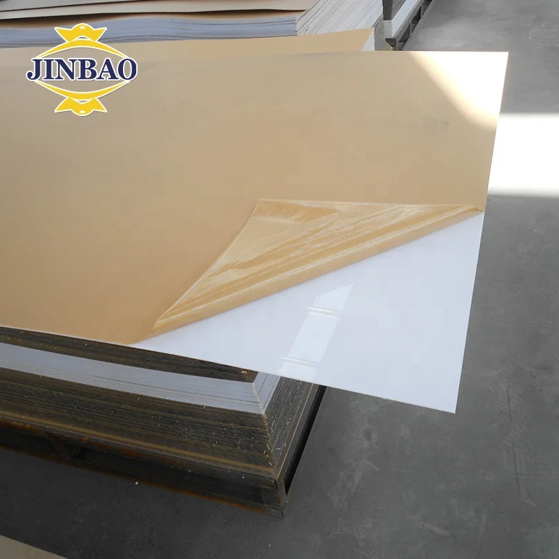 JINBAO Factory acrylic laminate sheet kitchen gloss masking paper for acrylic sheets neon acrylic sheets