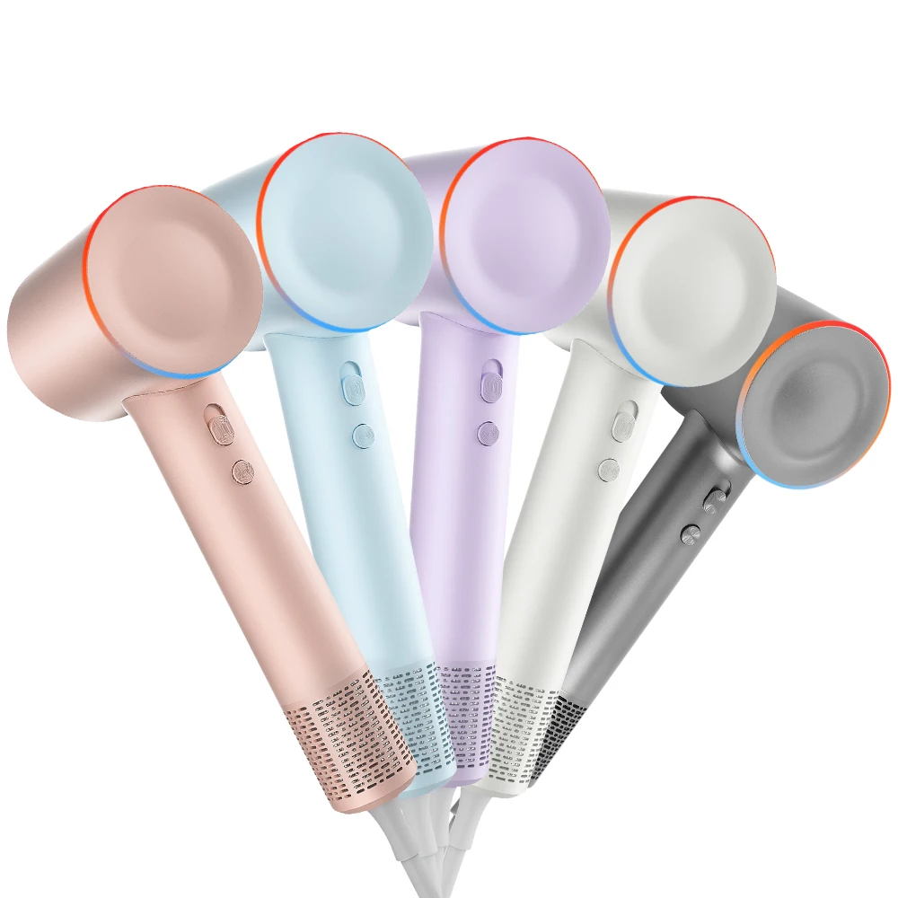 High Speed 110000rpm Brushless Hair Dryer Fast Hairdryer secadora de cabello Hot BLDC 200 million Negative Ionic Hair Dryer