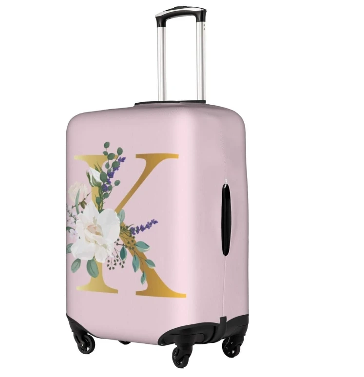 Custom Luggage Covers Elastic Washable Stretchable Scratch Resistant Suitcase Luggages Cover For Protection Kids & Adults