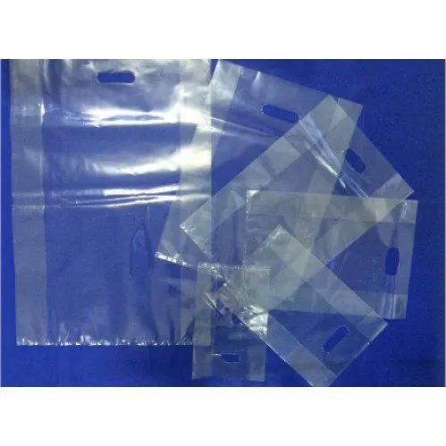 Beautifully printed plastic bags