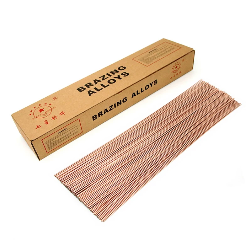 Copper Brazing Rods BCuP-2 mm Self Fluxing Welding Brass Rods Sticks TIG Arc Pipes for Air Conditioner Refrigeration