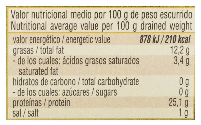 Canned Sardines in Olive Oil 12-15 pieces | Product from Spain | High Quality MSC | Conservas Luis Escuris Batalla