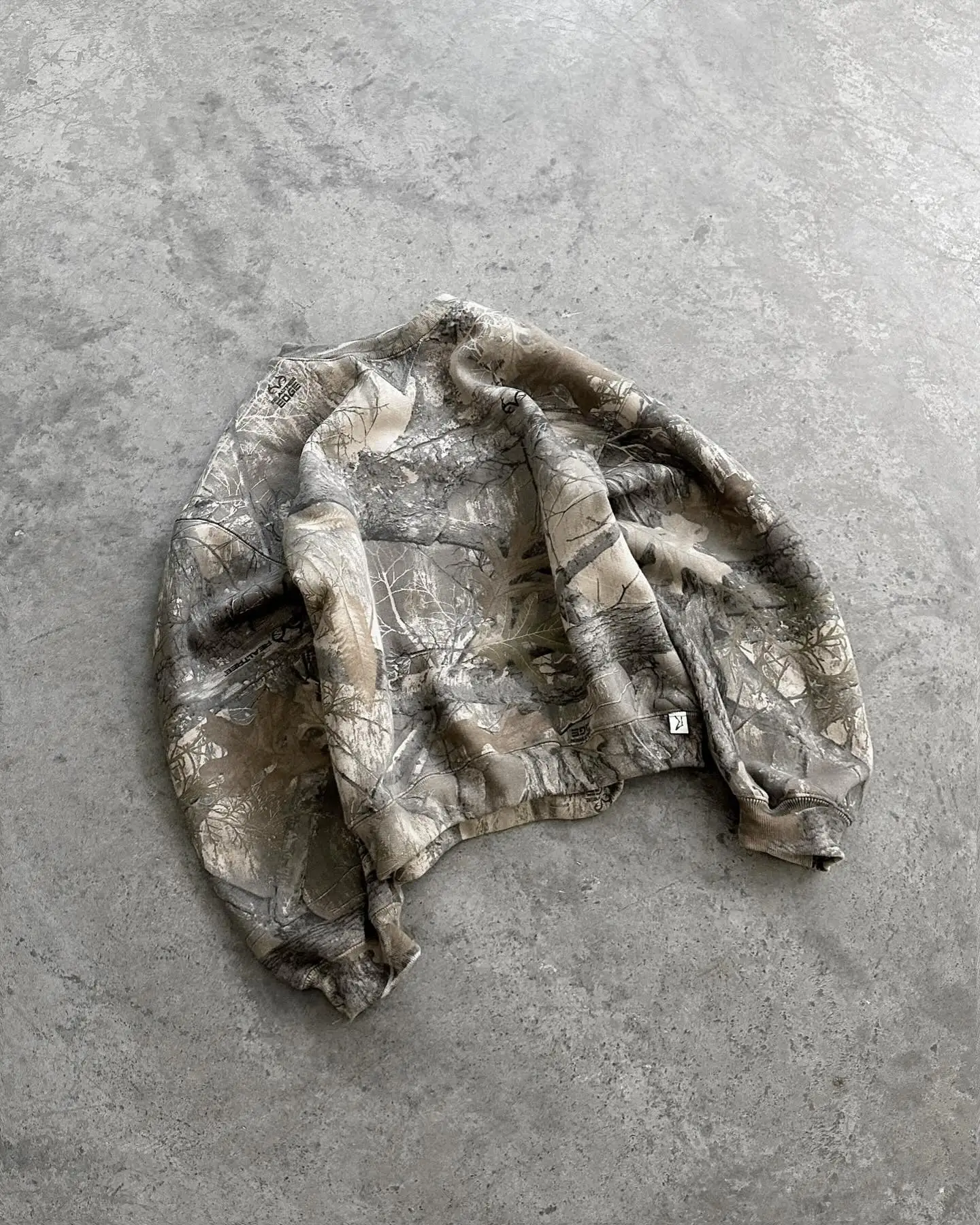 Custom Streetwear 2 Piece Sweats Jogging Suits Sweatshirts Hoodie And Sweatpants Tracksuits Real Tree Camo Sweatsuit Mens