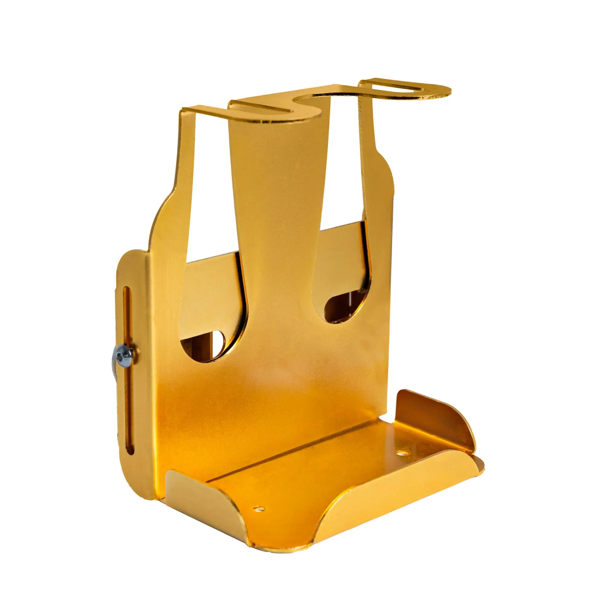 Hotel Manual Soap Dispenser Double Head Wall Mount Hand Soap Bottle Shampoo Shower Gel Dispenser With Lock Gold Color