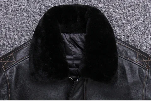 New Leather Jacket For Unisex 2023 Wholesale Genuine Cowhide Fabric Fashion Men Genuine Leather Jackets Made in Pakistan