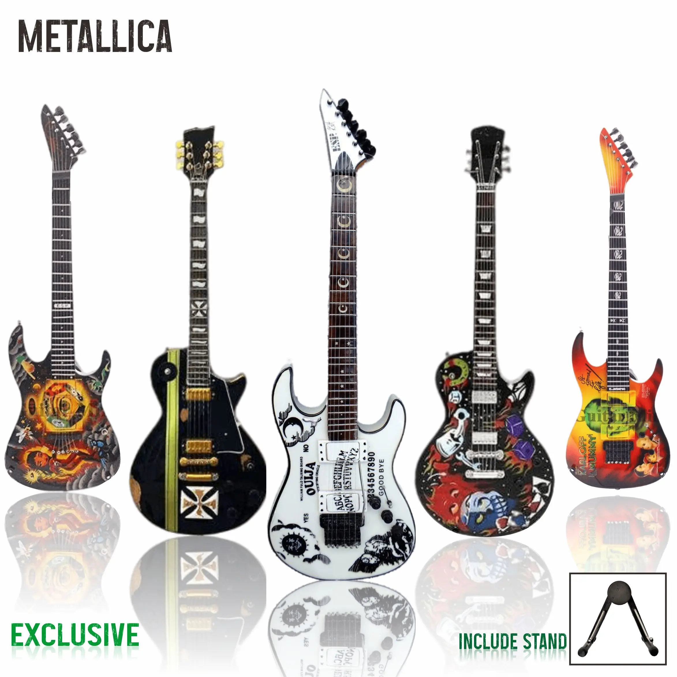 Miniature guitars METALICA - price include shipping
