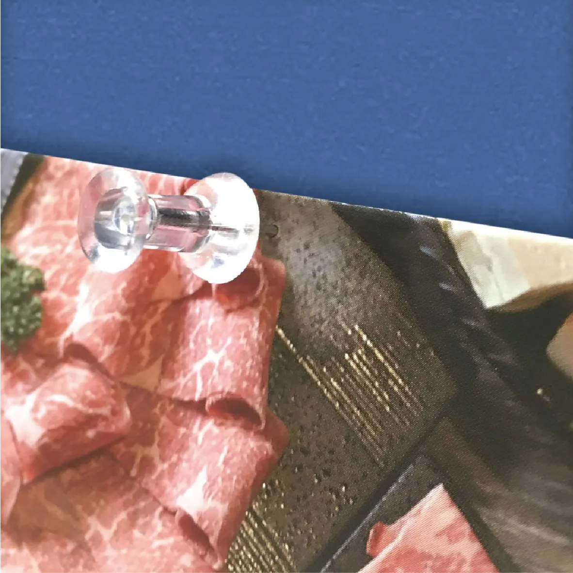 Изысканный Синий фетровый тканевый альбом для записей для дома или офиса