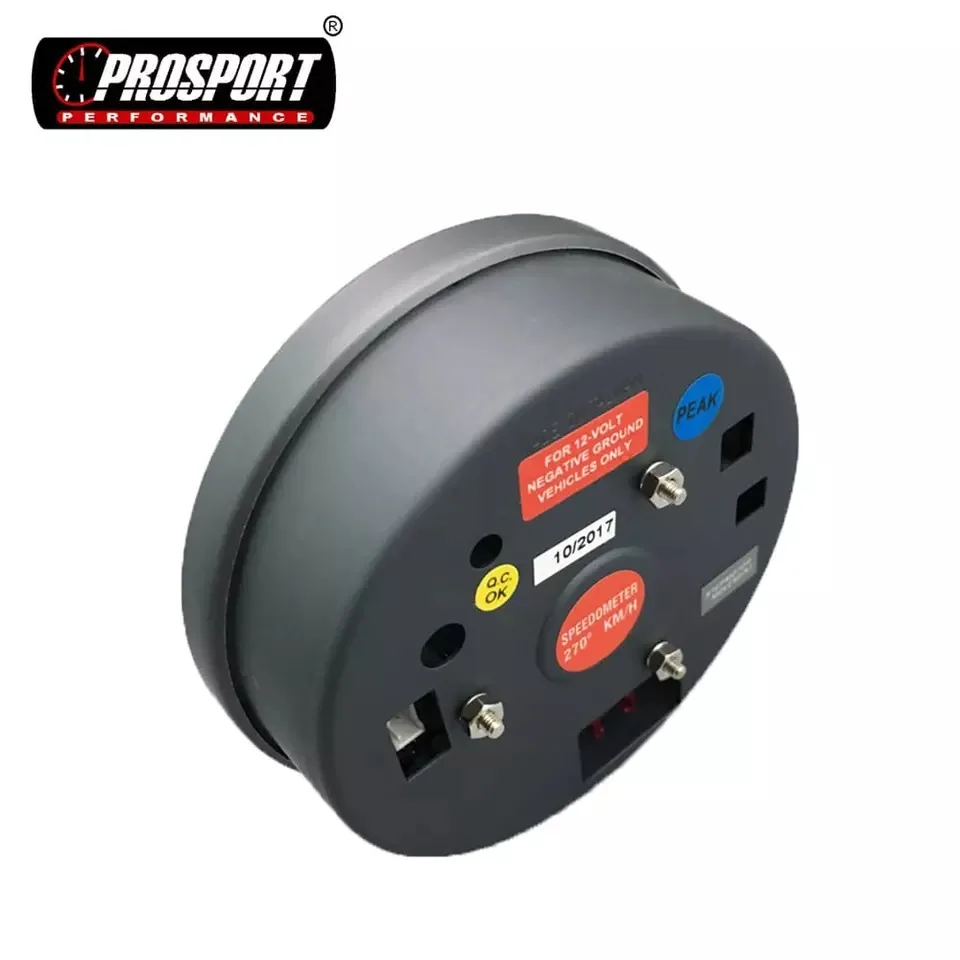 95mm Universal Digital Display Prosport Tachometer OLED Diesel Engine RPM Meter Warning function