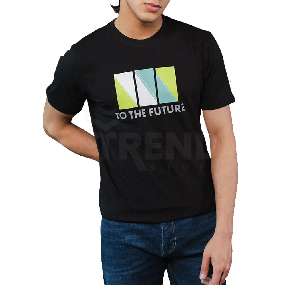 New Style Design Men T Shirt Short Custom New Design Good Quality Cotton Loose Fit Line Men T Shirt For Men