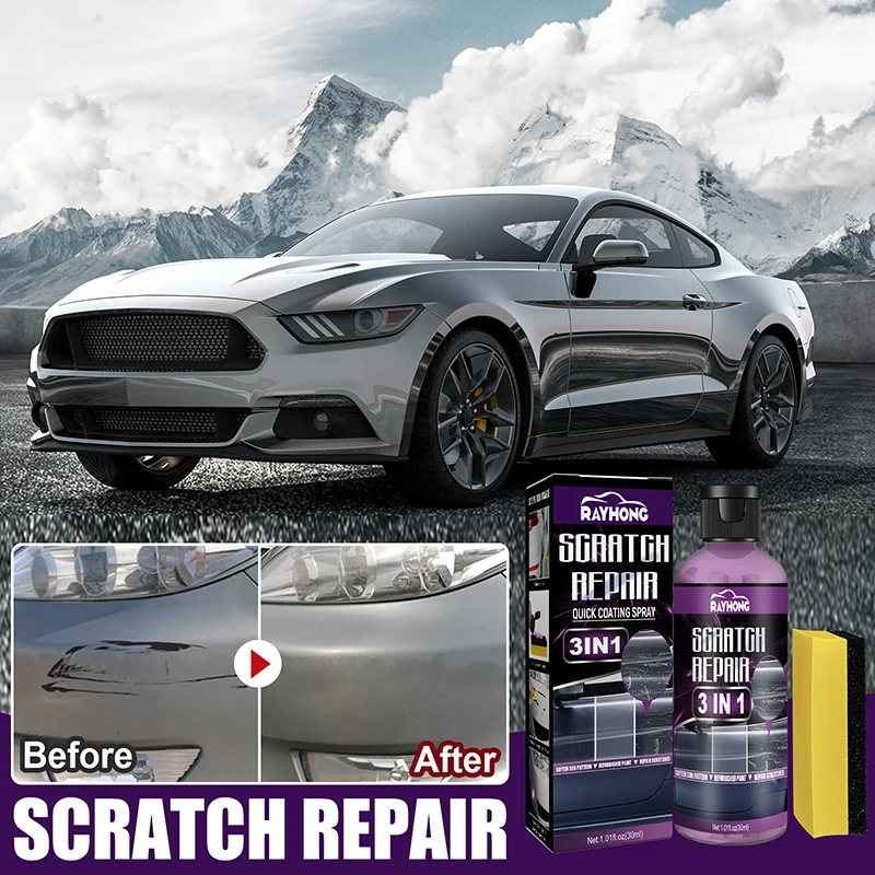 30ml Cars Scratch Remover Repair Liquid Paint Care Polishing Wax Anti-Scratch Tools