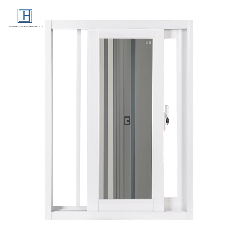 European design UPVC windows double glazed casement PVC sliding windows