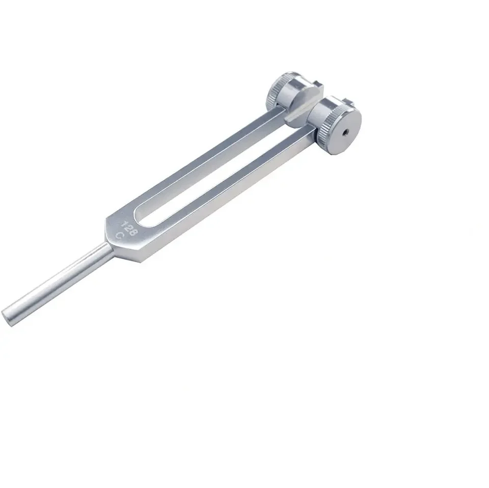 Stainless Steel Hearing Frequency Tuning Fork Medical Stainless Steel Diagnosis ENT Tuning Forks Kits Medical Hand Tools Set