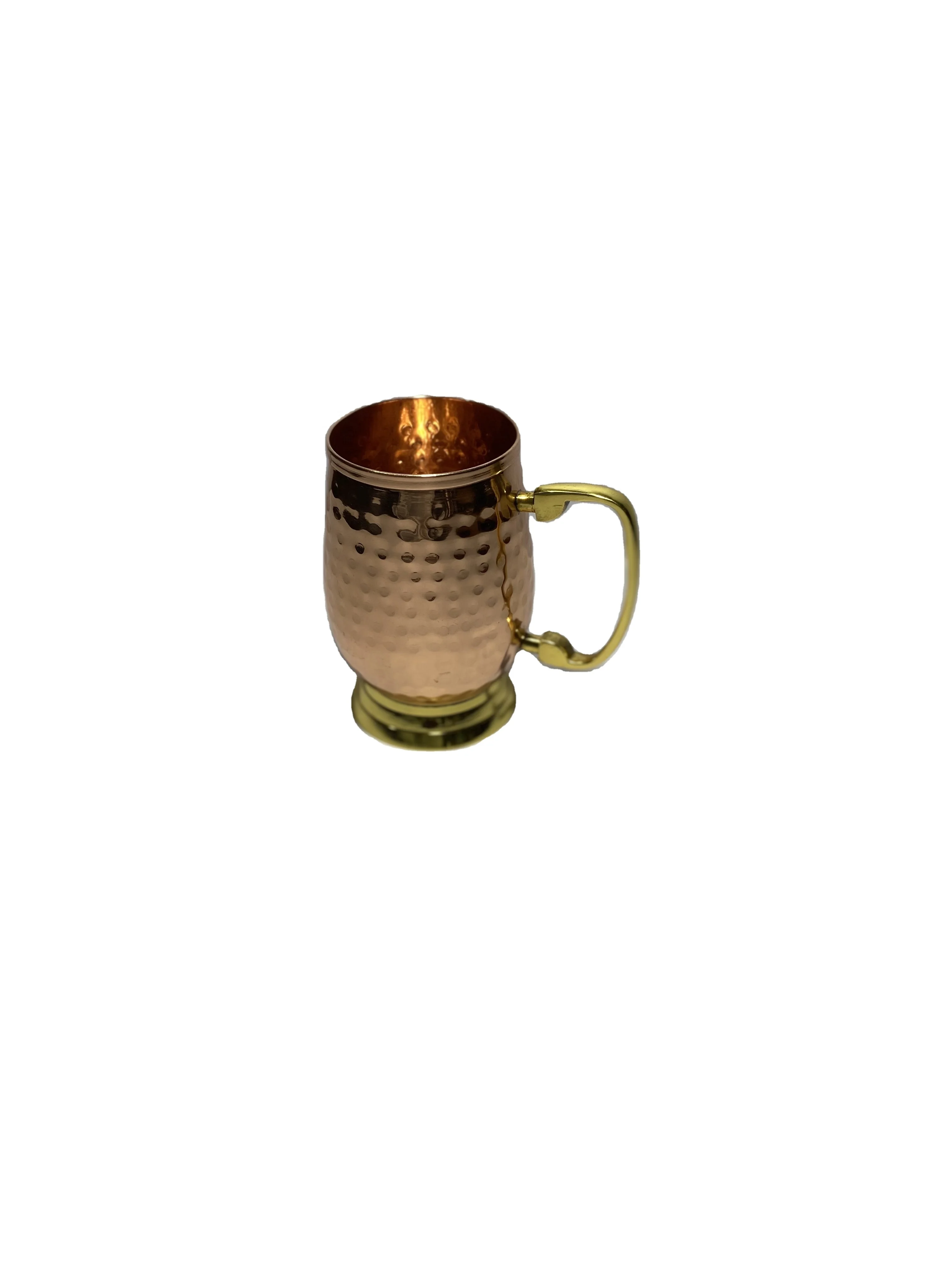 Best Quality Copper Mug With Brass Handle .