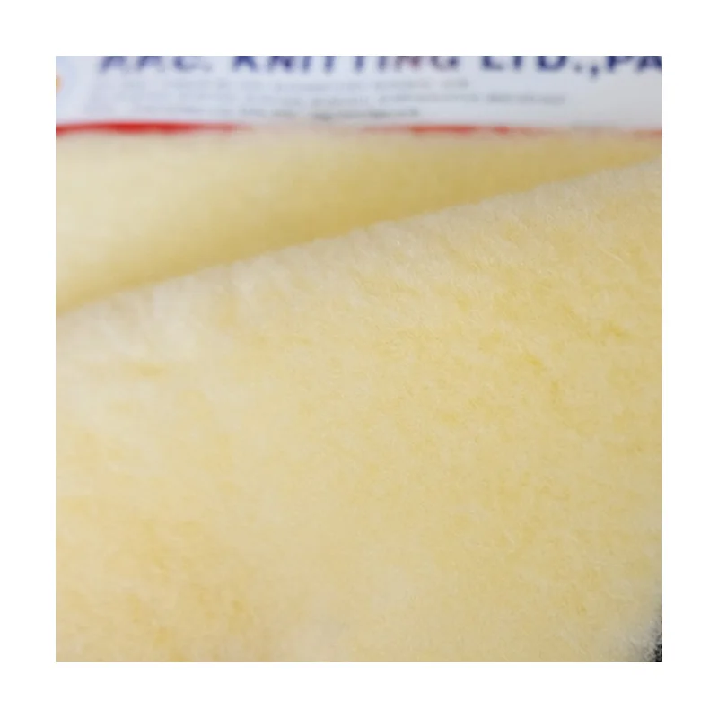 Thailand Factory High Quality 100% Acrylic Paint Roller Fabric For Roller Brush Yellow Color