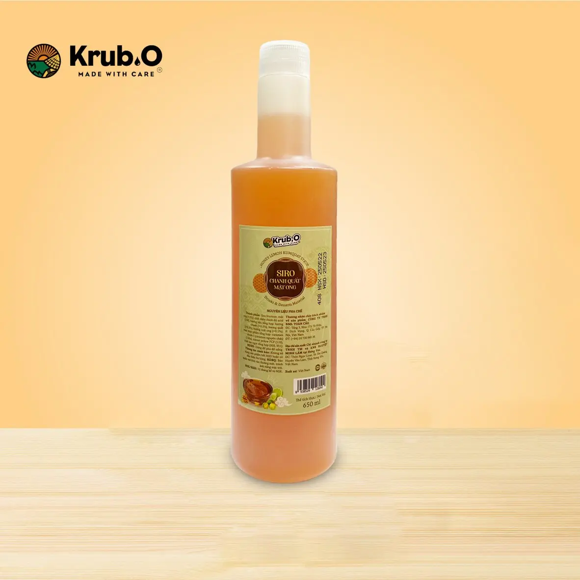 Honey Lemon Kumquat Syrup Concentrated Juice For Bubble Tea Ingredients Pure Honey Great Taste High Quality