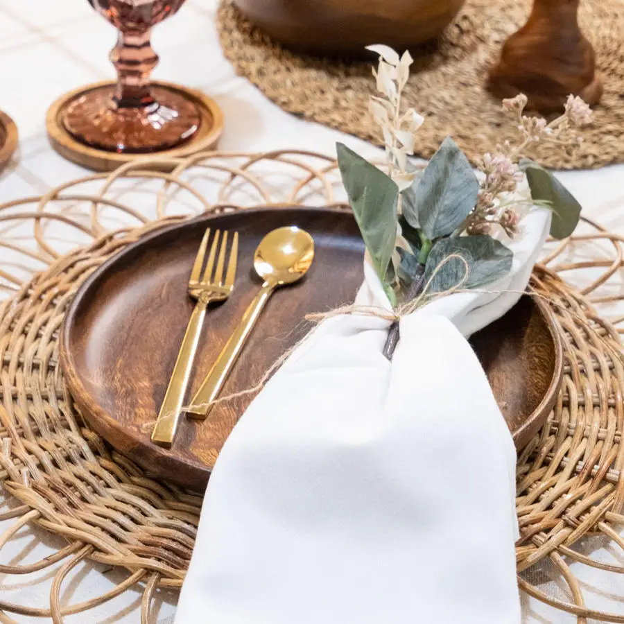 Handmade Rattan Placemat/ Wall Decor For Home, Wedding, Garden Decoration Wholesale Handicraft Vietnam