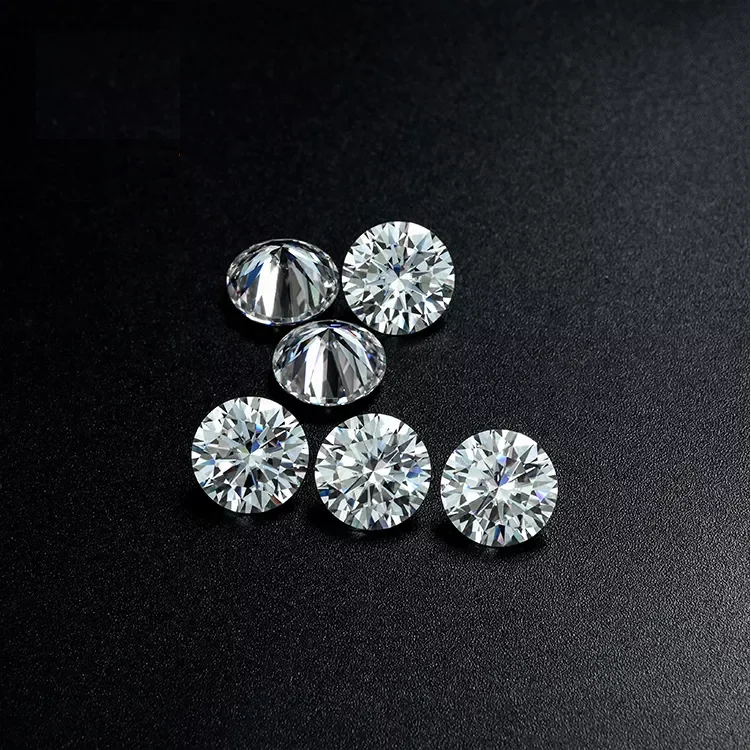 Wholesale Price round loose diamonds Factory price Cut round VVS1 certified diamond  natural loose diamonds