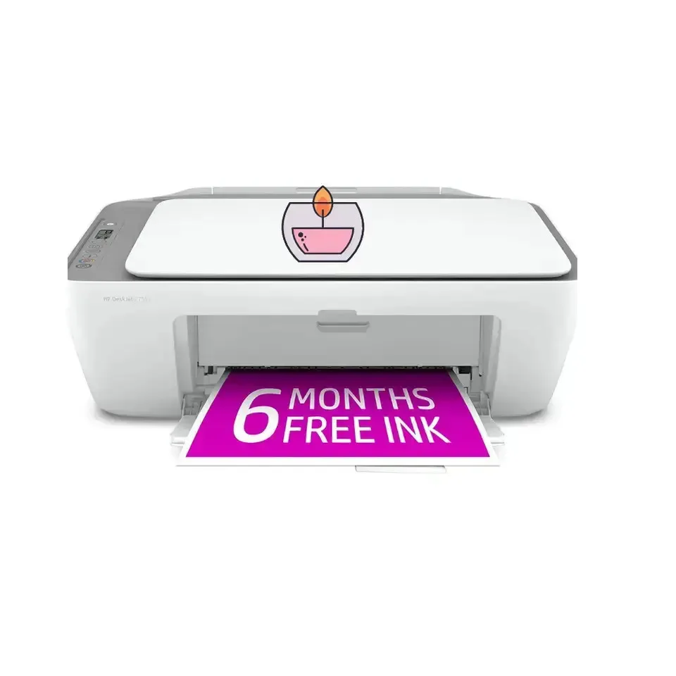 Новая цена 2023 DeskJet 2755e беспроводной цветной принтер все-в-одном с бонусом 6 месяцев мгновенных чернил