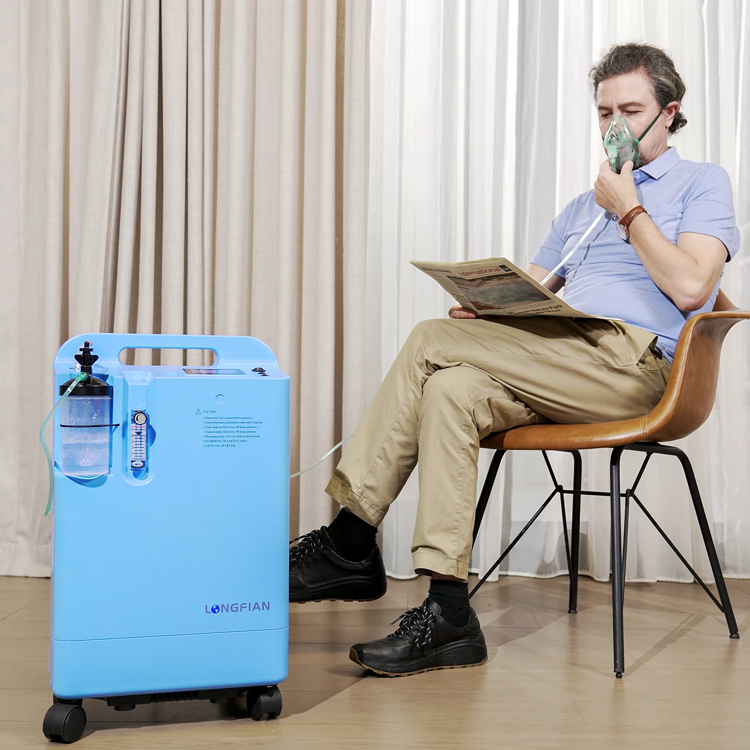 Household Rehabilitation Equipment High Concentration 5L Oxygen Generator