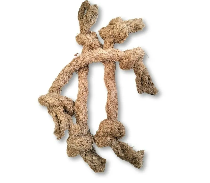 Coco husk chew toy - Coconut Husk Rope and Ball Toy Dog for pets Eco friendly Scratch toy from BPG WhatsApp: +84 942165086