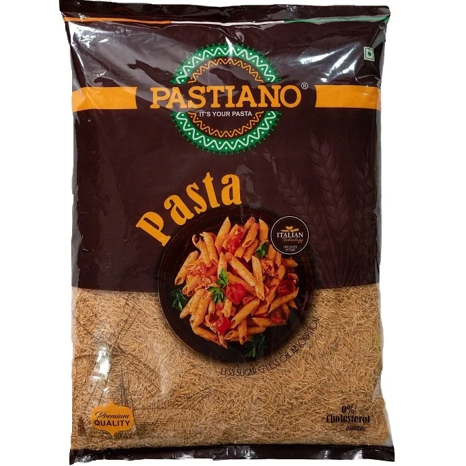 Normal Wheat Semolina Roasted Vermicelli Italian Pasta Premium Quality And Taste - 5 Kg Pasta Packets