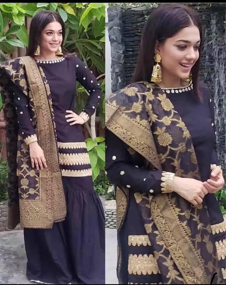 Modern Fashion Designer Indian Pakistani Lawn Linen Cotton Georgette 3 Piece Suits Available on Wholesale Price.