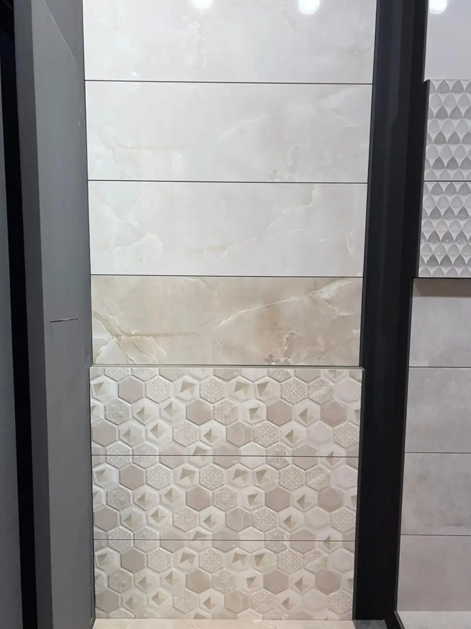 Unique Design Glossy and Matte Surface 300x900 mm Ceramic Wall Tiles from India