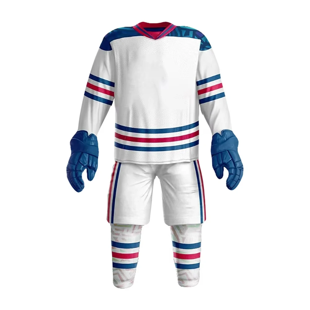 Ice Hockey Uniform High Quality Sportswear Uniform Ice Hockey Team Clothing Best Selling Ice Hockey Uniform