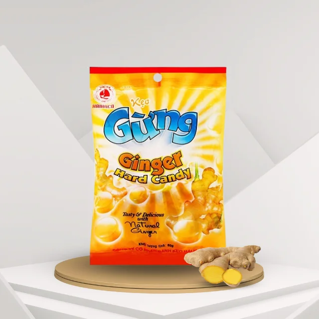 Жесткие конфеты имбирные со вкусом имбиря горячая распродажа премиум качества от Hai Ha кондитерские изделия с 1960 года