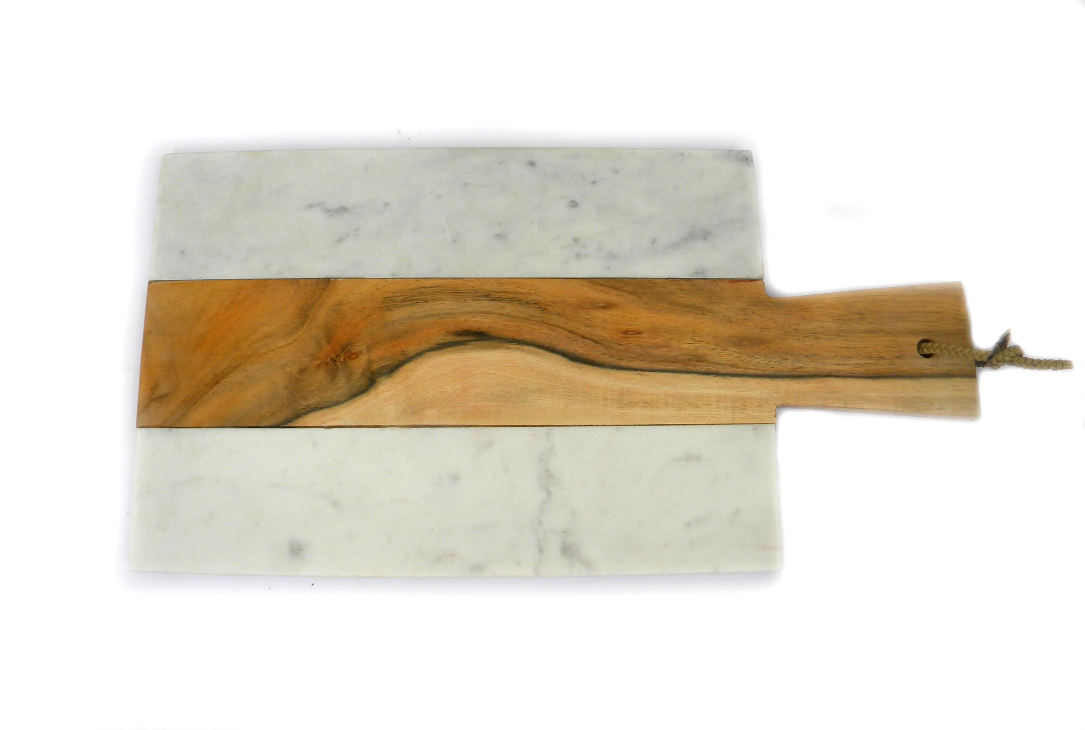 Круглый белый мрамор и дерево акации комбинированная разделочная доска для сыра поднос из натурального камня Кондитерская посуда