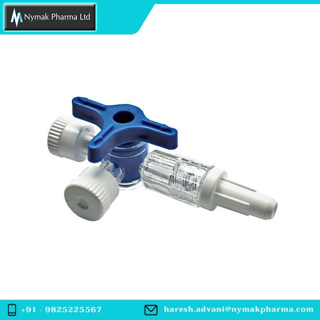 Syringe concealed medical grade luer 3 way stopcock manifold valve plastic pipe Stable Disposable device