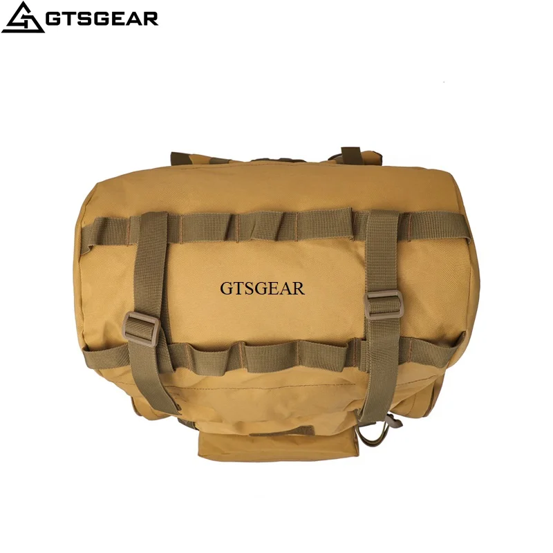 BP43 110L Large Capacity Outdoor Hiking Camping Backpack Sports Travel Backpack Bracket Mountaineering Bag Free Rain Cover