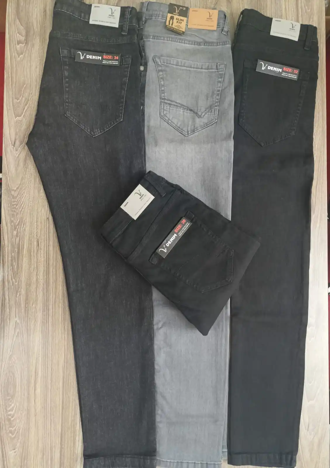 Wholesale business casual stretch men jeans denim Collection from Bangladesh