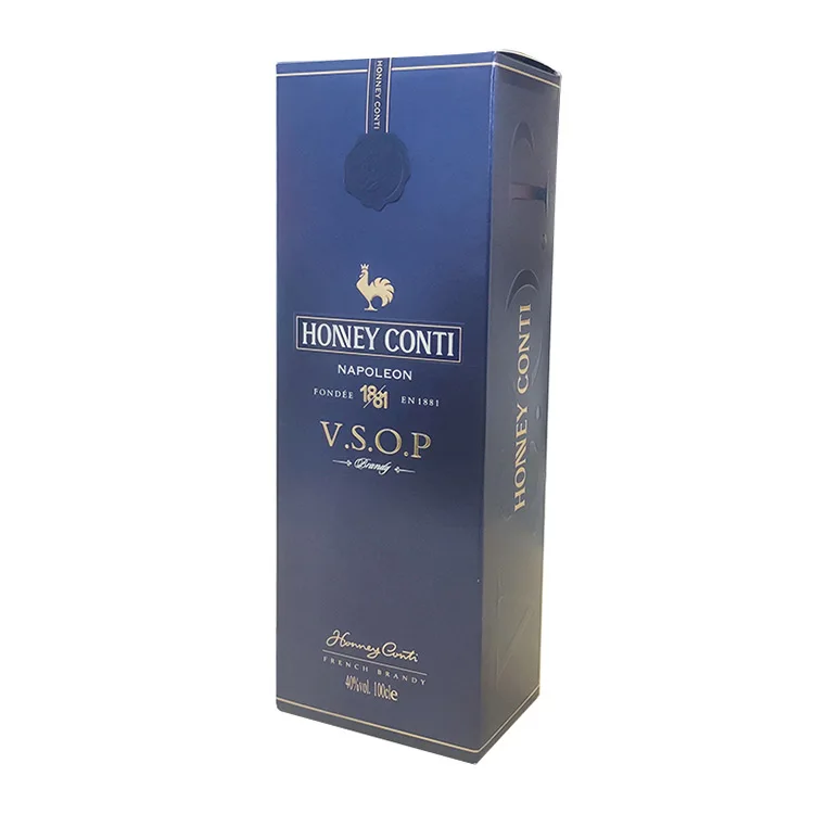 Manufacturer Wholesale Customized Printed Logo Brand Advertising Luxury Kraft Liquor Box Wine Bottle Packaging Boxes