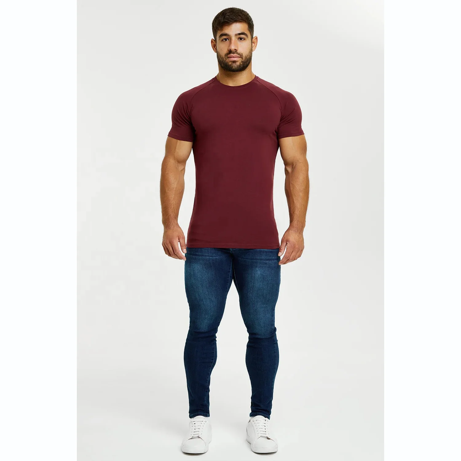 Unisex Printed Gym T-Shirt Men Summer Athletic Drifit Material Personalized Trending Design Running Formal Sexy Style-Wholesale