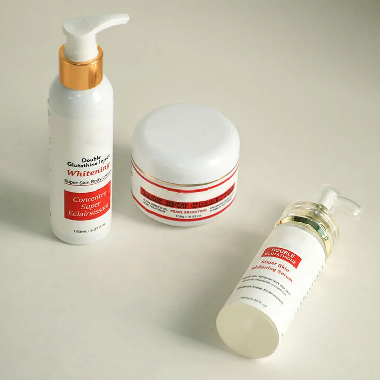 Fast Bleaching Gluta Sets Whitening dark spot correcting  natural super skin body cream face care skin care set