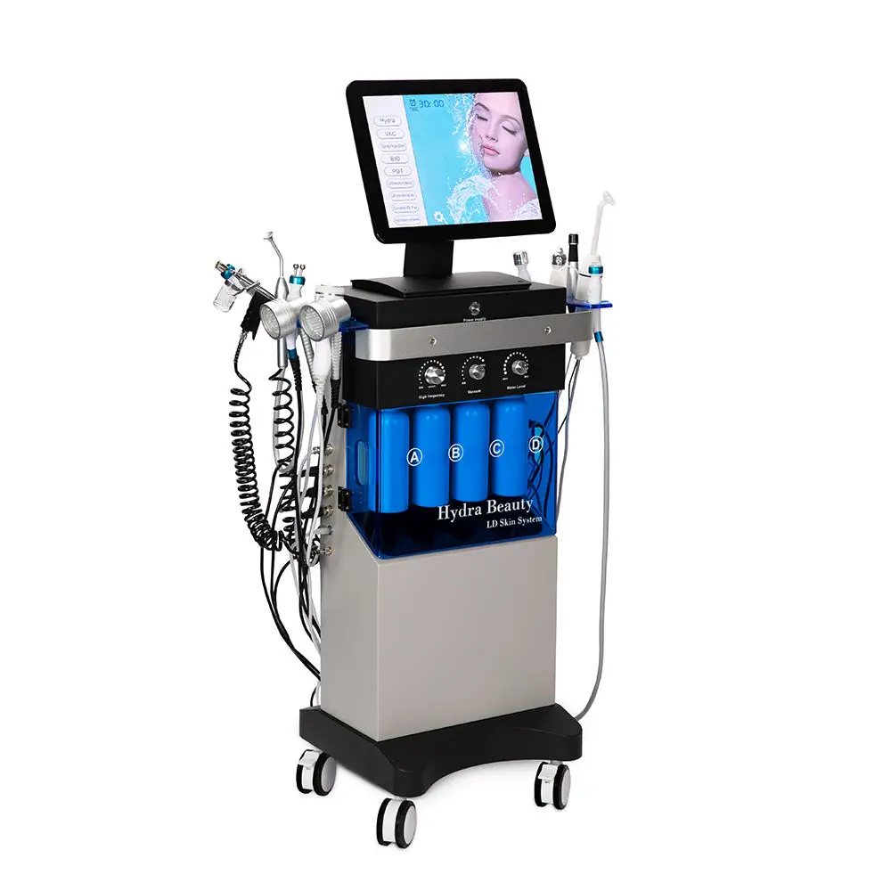 Professional hidrofacial machine diamond tip microdermabrasion facial machine