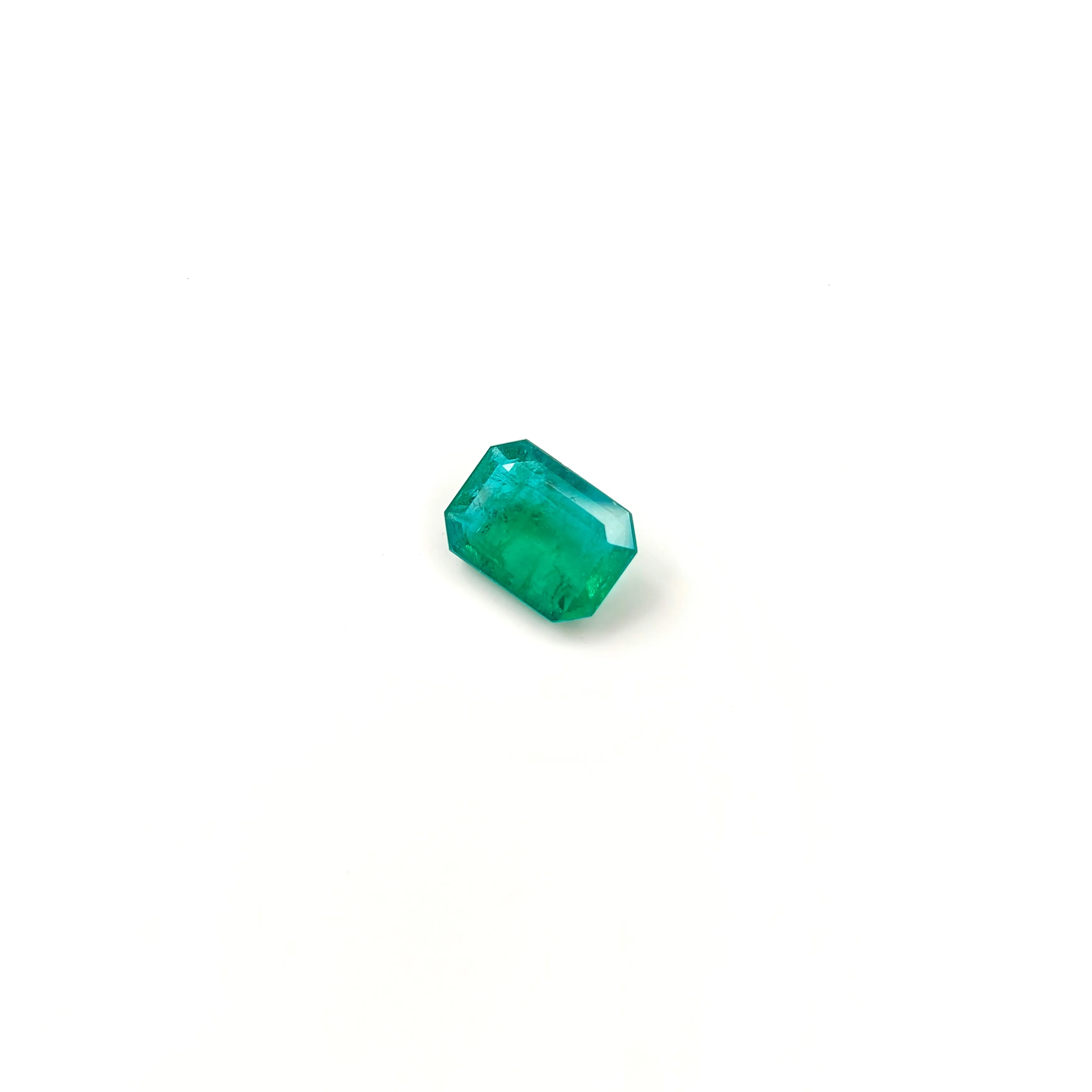 Finest Quality Emerald cut Octagon Cut 3.60 carat Zambian Emerald for Ring at Very Reasonable Price