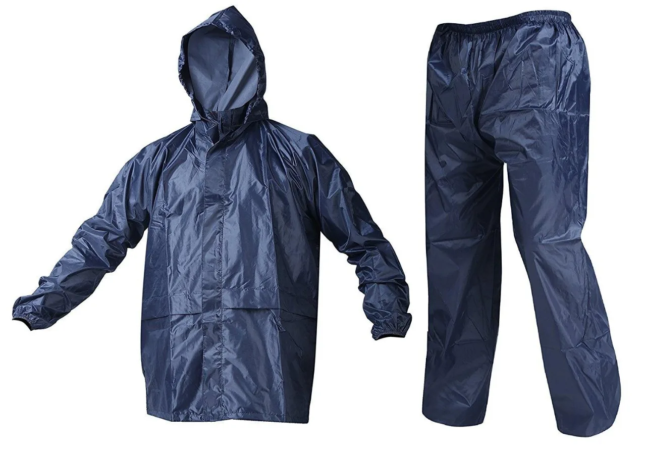 Waterproof Polyester Material Rain Suit Raincoats Rain Building work wear rain suit
