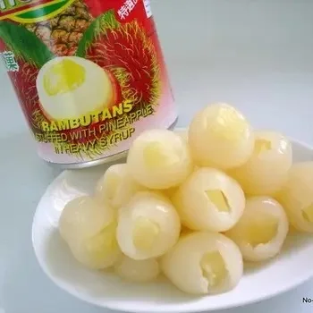 Консервированный личи банка для еды без косточек