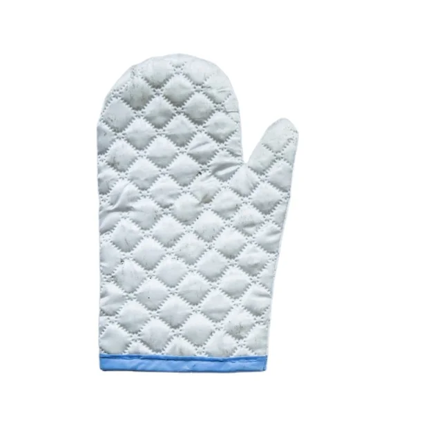 White Color oven Mitt For Oven use Plain Design oven Mitten At Cheapest Price in Indian Manufacturer