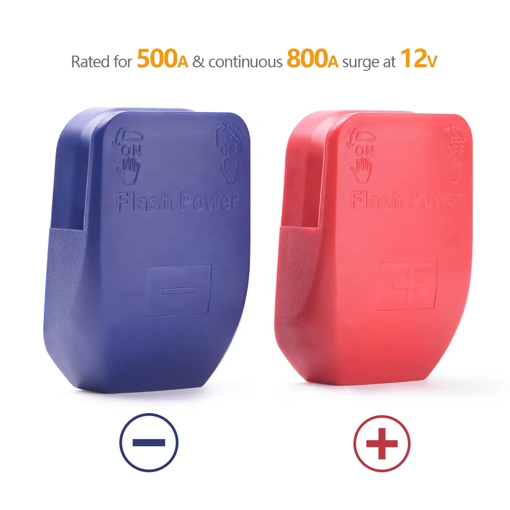 MICTUNING MOTOR Vehicle Boat RV Caravan Universal Car Battery Quick Release Terminals Electrical Connector Clamps