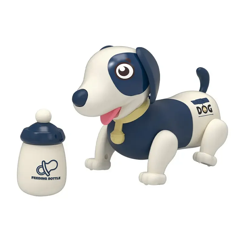 EPT Cute Touch-Sensitive Intelligent Electronic Pets Smart Robot Dog Toys With Small Milk Bottle