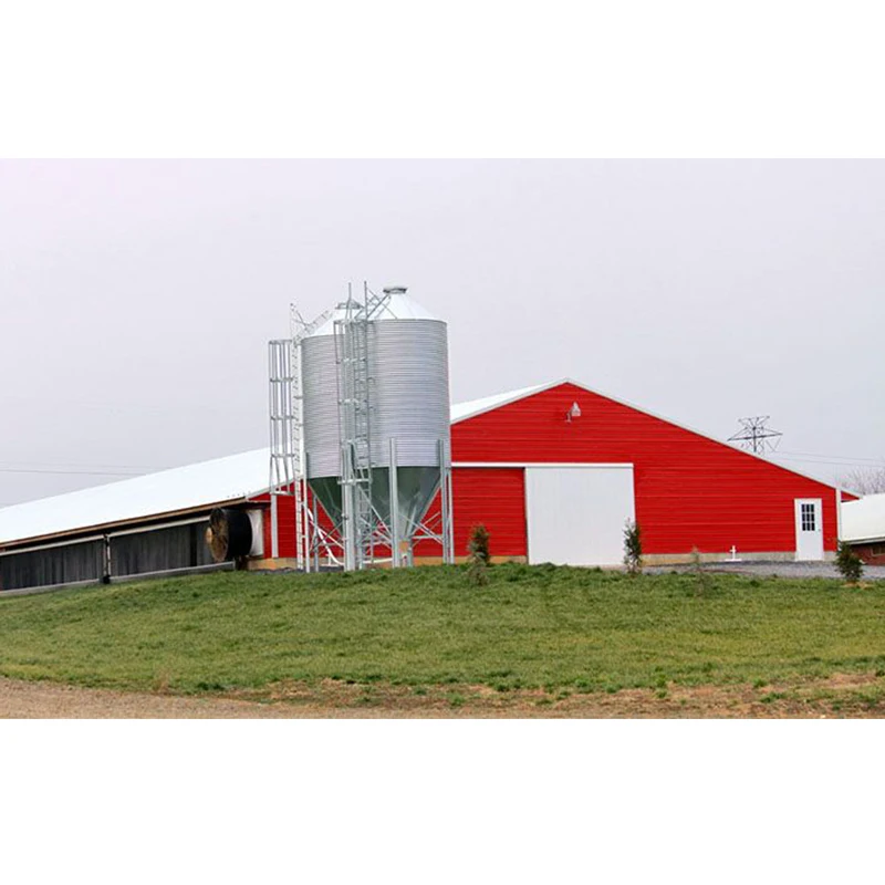 Qingdao Factory Direct Sale Prefabricated Poultry House Building Steel Structure Sheep Barn Farming Livestock Shed