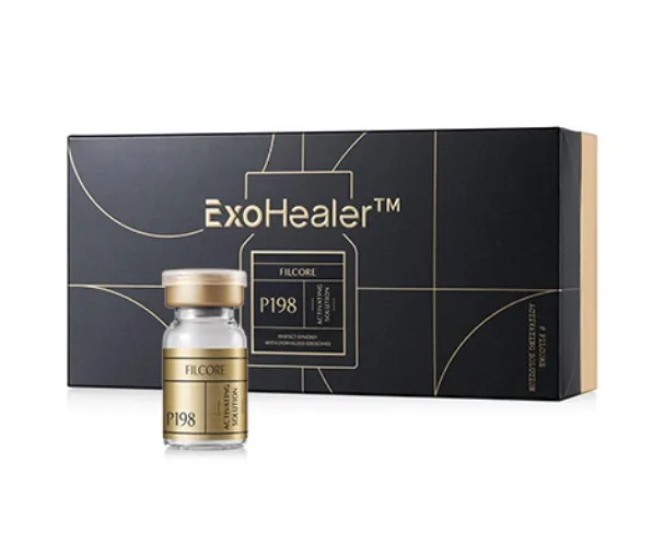 ExoHealer P198 Filcore Activating Solution (Mixing Solution) skin booster for anti-wrinkle, anti-aging and smooth skin