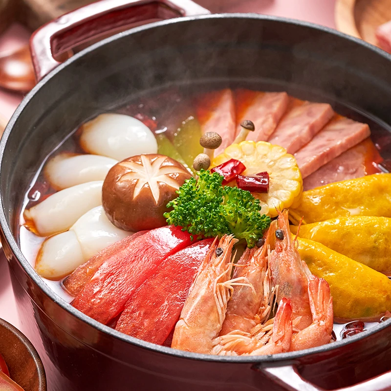 QINMA chili hotpot soup spicy hotpot seasoning  400g hotpot condiment